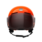 Preview: Poc POCITO OBEX VISOR (fluorescent orange/sunny light orange)-Skihelm