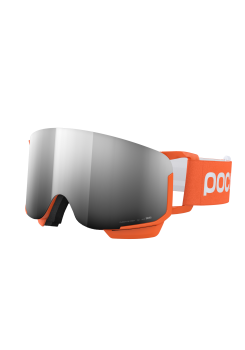 Preview: POCito  NEXAL (fluorescent orange/partly sunny silver)-Skibrille