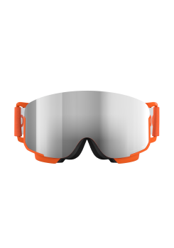 Preview: POCito  NEXAL (fluorescent orange/partly sunny silver)-Skibrille