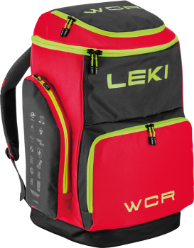 Leki Skiboot Bag WCR 85L Skischuh-Rucksack (red/black/yellow)