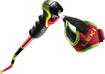 Preview: Leki WCR GS Carbon 3D (red/black/neonyellow)  25/26-Skistöcke