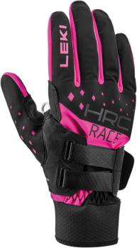 Preview: Leki HRC Race Shark (black/pink)-Langlaufhandschuhe