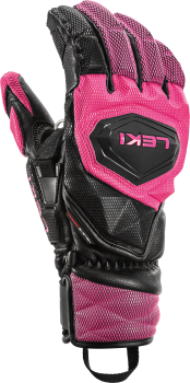 Preview: Leki WCR Venom SL 3D (black/pink)-Skihandschuhe