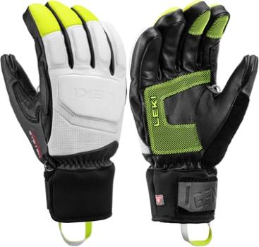 Leki Griffin Prime 3D (white/graphite/lemon) 25/26 - Skihandschuhe
