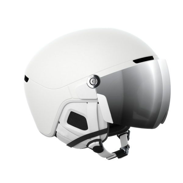 Poc OBEX VISOR (white/clarity universal/partly sunny/silver)-Skihelm