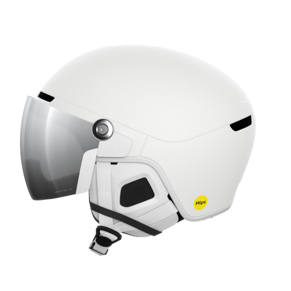 Poc OBEX VISOR (white/clarity universal/partly sunny/silver)-Skihelm