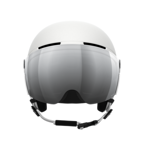 Poc OBEX VISOR (white/clarity universal/partly sunny/silver)-Skihelm