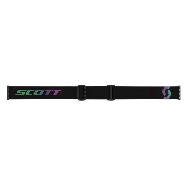 Scott REACT black/aurora green/teal chrome-Skibrille