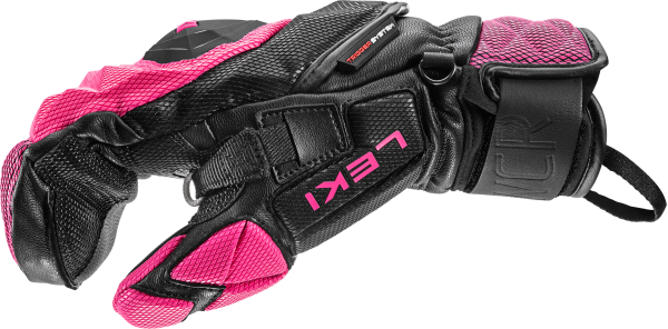 Leki WCR Venom SL 3D Mitt (black/pink)-Skihandschuhe