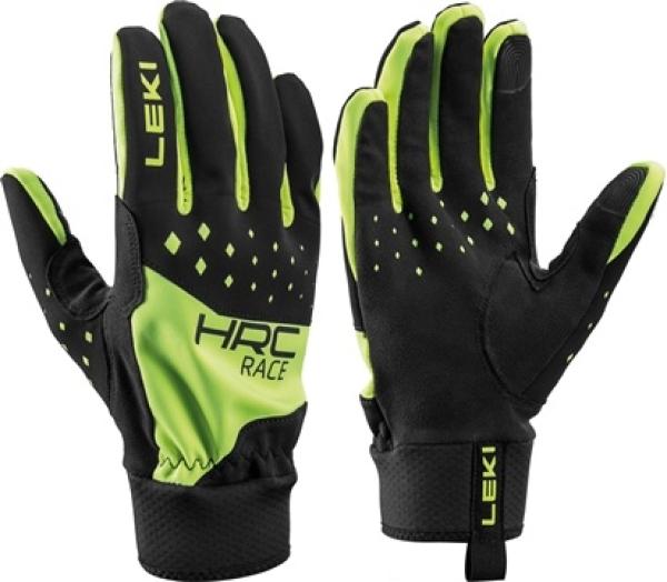 Leki HRC Race (black/neonyellow)-Langlaufhandschuhe