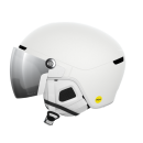 Poc OBEX VISOR (white/clarity universal/partly sunny/silver)-Skihelm