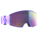 Scott REACT lavender purple/teal chrome-Skibrille